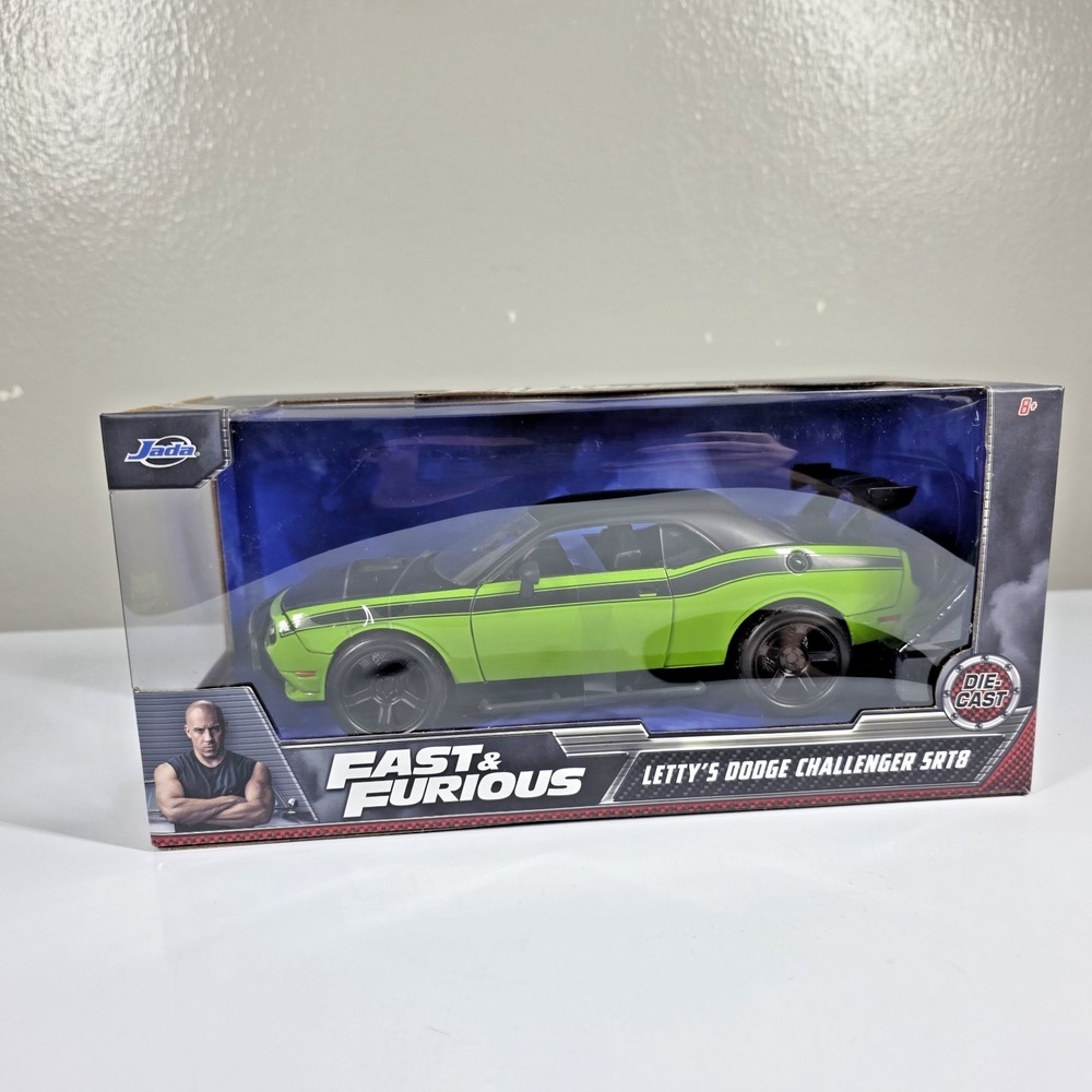 Fast and Furious Collectable Letty's Dodge Challenger SRT8 1:24 jada diecast Car